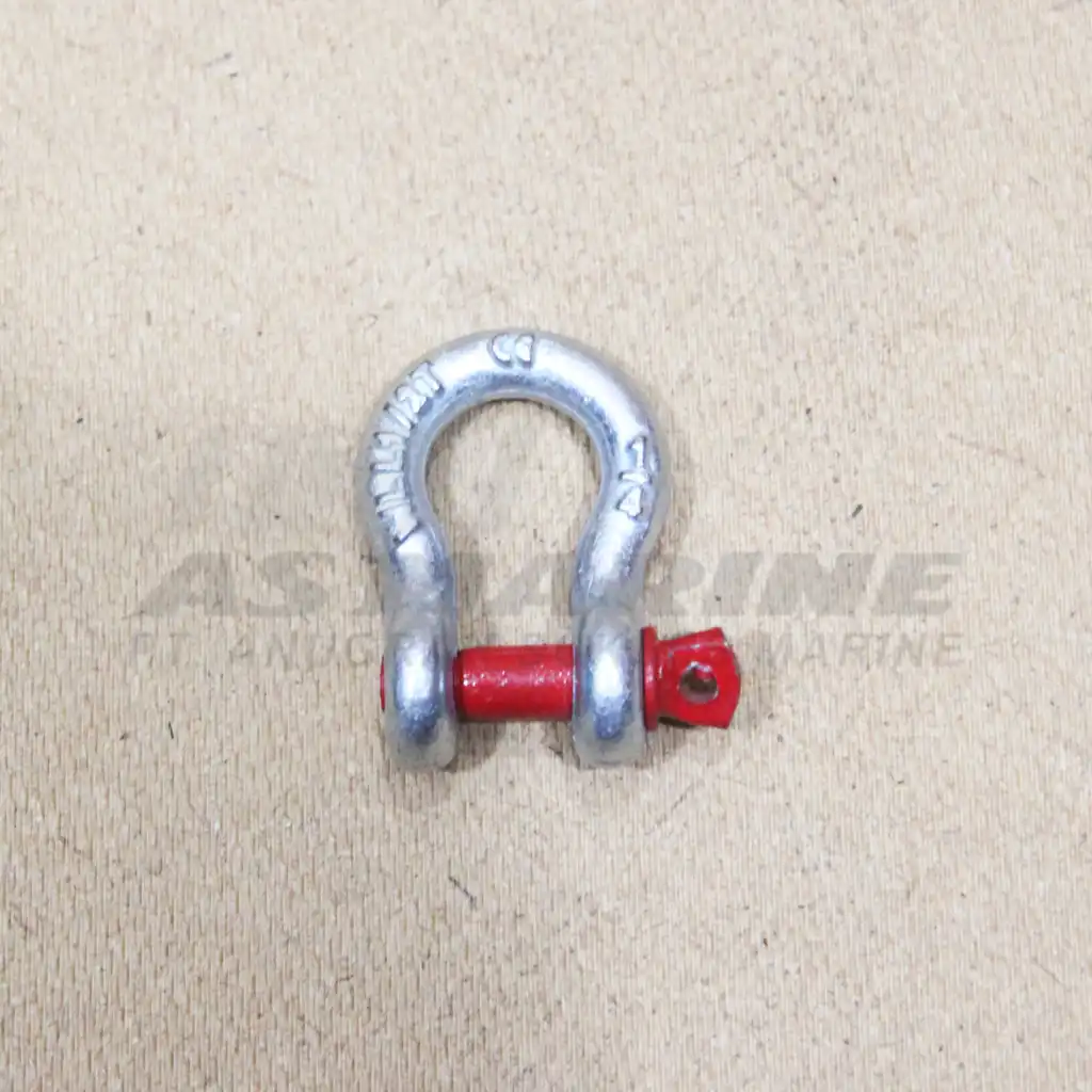 Shackle SWL G209 0,5 Ton 1/4 Inch Toprig